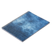 Blaue Jeans Notizblock (Linke Seite)
