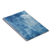 Blaue Jeans Notizblock (Rechte Seite)