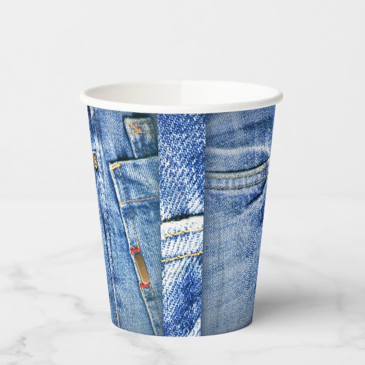 BLAUE JEANS PAPPBECHER (Links)