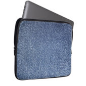 Blaue Jeans-Tablett-Hülle Laptopschutzhülle (Vorne Rechts)
