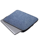 Blaue Jeans-Tablett-Hülle Laptopschutzhülle (Vorne Knopf)