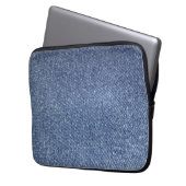 Blaue Jeans-Tablett-Hülle Laptopschutzhülle (Vorderseite Links)