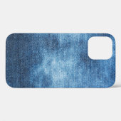 Blaue Jeans-Textur Case-Mate iPhone Hülle (Rückseite (Horizontal))
