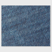 Blaue Jeans Textur Hintergrund. Geschenkpapier (Flach)
