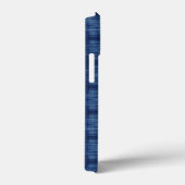 Blaue Jeansmuster Case-Mate iPhone Hülle (Rückseite / Rechts)