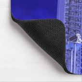 Blaue Jiefang-Brücke Mousepad (Ecke)