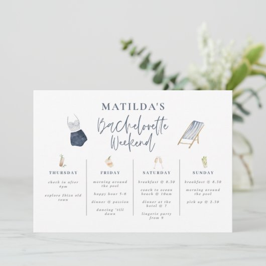 Blaue, junge Bachelorette (Stehend Vorderseite)