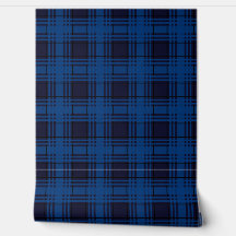 Blaue Juwel-Tartan-Karo
