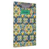 Blaue Kacheln aus sizilianischem Mittelmeer Klemmbrett (Rechts)