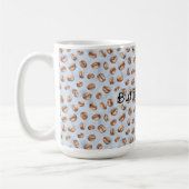 Blaue Kaffeebohnen Kaffeetasse (Links)