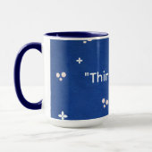 Blaue Kaffeetasse (Links)