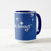Blaue Kaffeetasse (VorderseiteRechts)