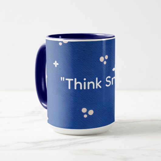 Blaue Kaffeetasse (Vorderseite Links)