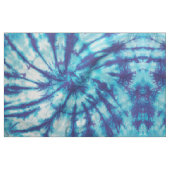 Blaue Kaleidoskop-gefärbte Krawatte Stoff (Fat Quarter (45,7 x 55,9 cm))