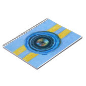 Blaue Kamera Notizblock (Linke Seite)