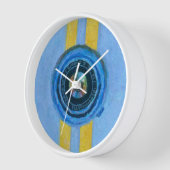 Blaue Kamera Uhr (Winkel)
