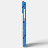 Blaue Kämpfe Case-Mate iPhone Hülle (Rückseite / Links)