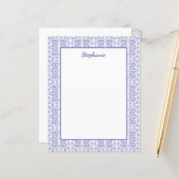 Blaue Kaninchenvögel Personalisiert