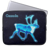 Blaue Karibik (Reindeer) Laptopschutzhülle (Vorderseite)