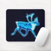 Blaue Karibik (Reindeer) Mousepad (Mit Mouse)