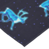 Blaue Karibik (Reindeer) Tischdecke (Schrägansicht)