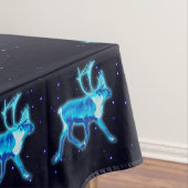 Blaue Karibik (Reindeer) Tischdecke (Beispiel)