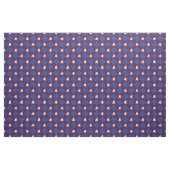 Blaue karierte Bulldogge Stoff (Yard (91,4 cm))