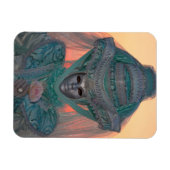 Blaue Karnevalskleider, Venedig Magnet (Horizontal)