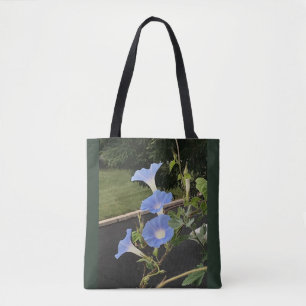 Blaue Kaskade der Morgenprächtigen  Tasche