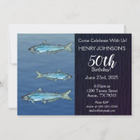 Blaue Katfische zum Geburtstag