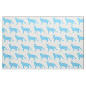 Blaue Katze Stoff (Fat Quarter (45,7 x 55,9 cm))