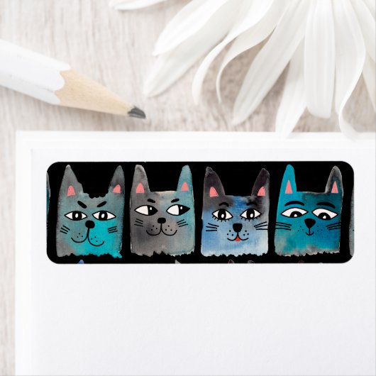 Blaue Katzen (Insitu)