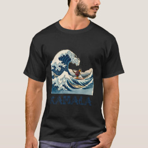 Blaue Katzen für Kamala Katzenrauschen T-Shirt