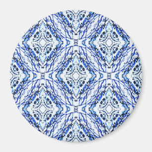 Blaue keltische Kreuze...... Magnet