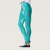 Blaue Keramik Leggings (Links)