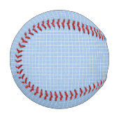 Blaue Keramik Tiles Look Baseball (Vorderseite Links)