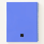 BLAUE KIDS PRIMÄRE ZUSAMMENSETZUNGSNOTEBOOK NOTIZBLOCK (Rückseite)