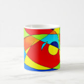 Blaue Kieme-Tasse Kaffeetasse (Mittel)