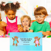 Blaue Kindertagesstätte Visitenkarte