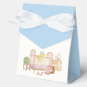 Blaue Kinderzimmer-Spielzeuge Kleiner Hahn Baby-Pa Geschenkschachtel