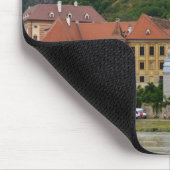 Blaue Kirche in Dürnstein Mousepad (Ecke)