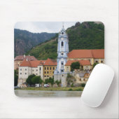 Blaue Kirche in Dürnstein Mousepad (Mit Mouse)