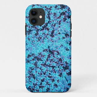Blaue Kirschblüten Case-Mate iPhone Hülle