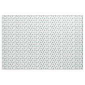 Blaue Kirsche Muster Stoff (Fat Quarter (45,7 x 55,9 cm))