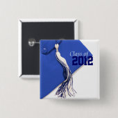 Blaue Klasse von Knopf 2012 Button (Vorne & Hinten)