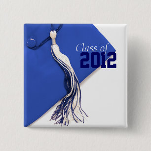 Blaue Klasse von Knopf 2012 Button