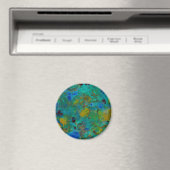 Blaue Klippe Chrysokoll Magnet (In Situ (Geschirrspüler))