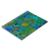 Blaue Klippe Notizblock (Linke Seite)