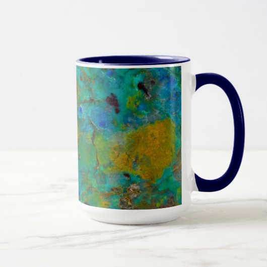 Blaue Klippe Tasse (Rechts)