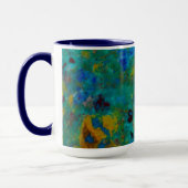 Blaue Klippe Tasse (Links)